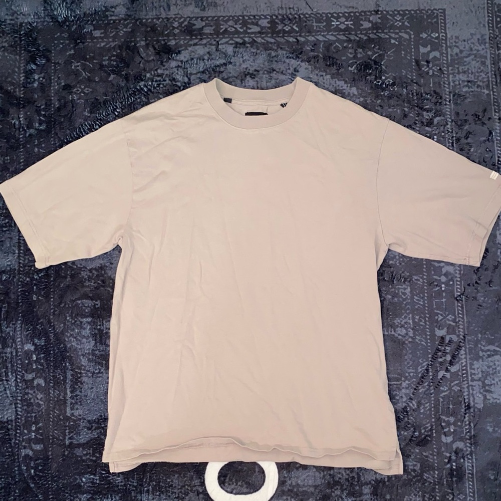 Hudson Jeans Light Beige Short Sleeve Tee